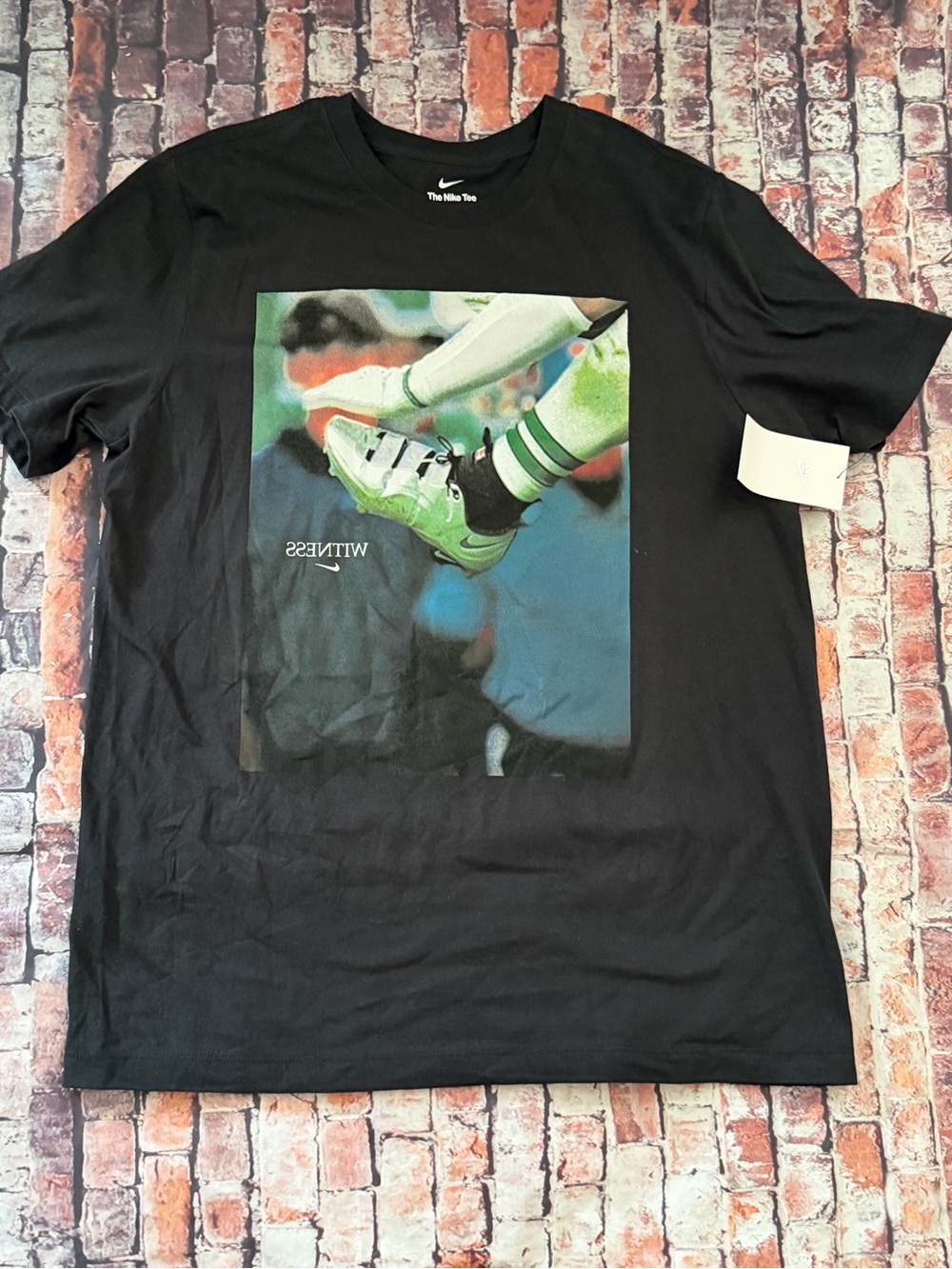 Nike Eagles sequin Barkley Action Graphic shirt hurdle